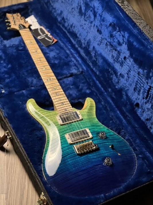 PRS Wood Library Custom 24 Blue Fade with Regular Neck
