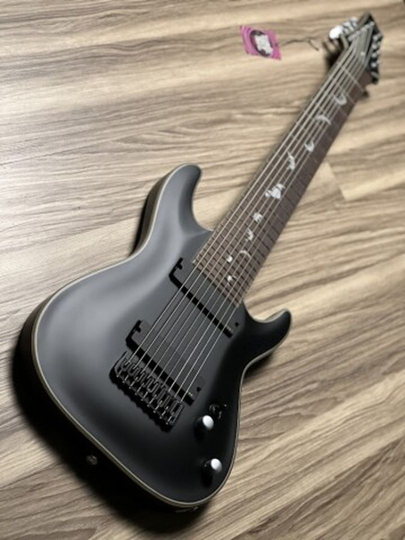 Schecter Damien Platinum 9 SBK in Satin Black