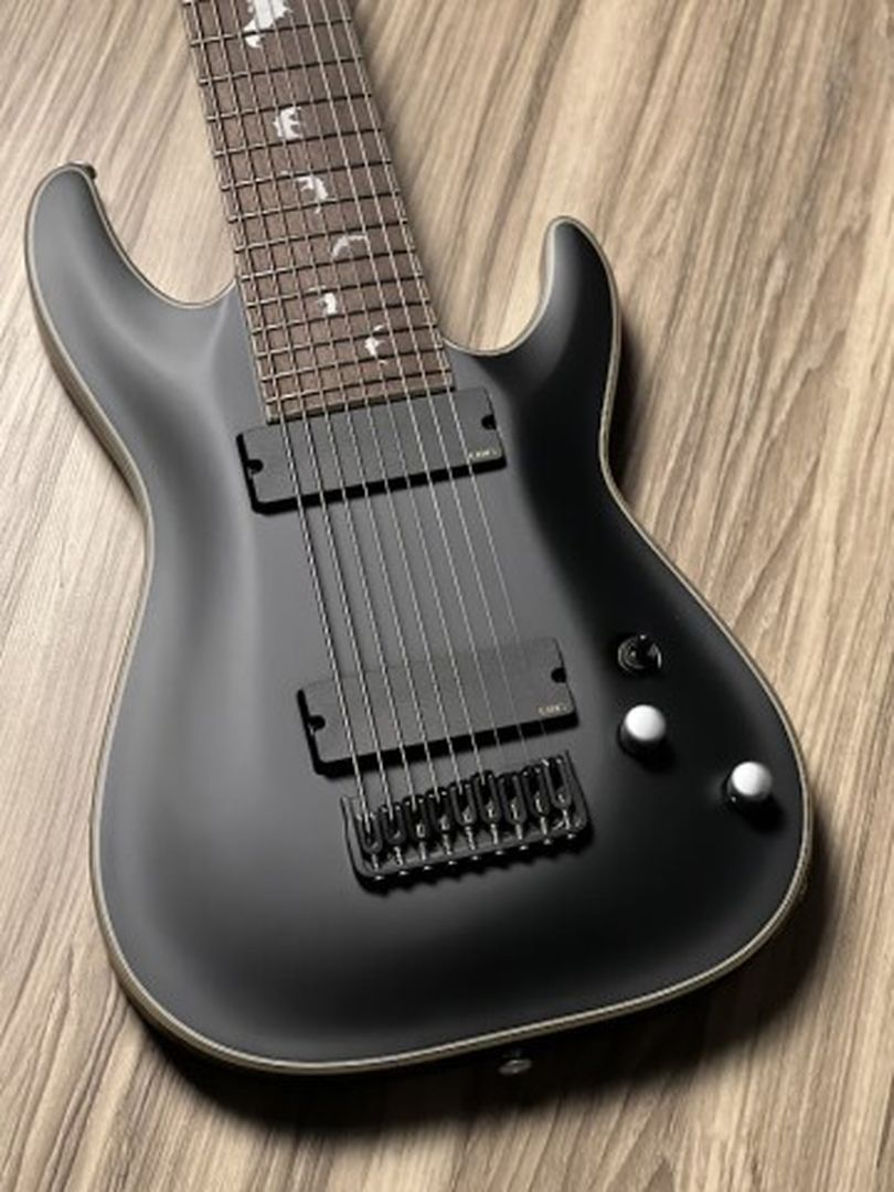 Schecter Damien Platinum 9 SBK in Satin Black