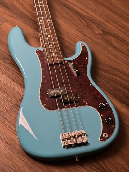 Fender Japan Adam Subarkah Signature Precision Bass Guitar with Rosewood FB in Taos Turquoise