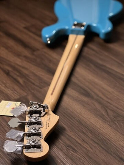 Fender Japan Adam Subarkah Signature Precision Bass Guitar with Rosewood FB in Taos Turquoise