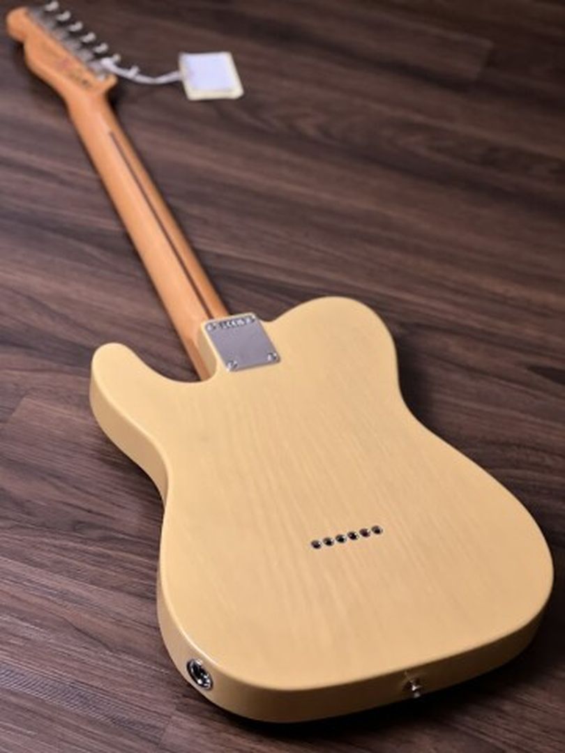 Fender Japan Eross Candra Signature Telecaster Sephia พร้อม Maple FB สี Butterscotch Blonde 