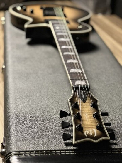 ESP LTD EC-1000T with Flamed Maple in Black Natural Burst