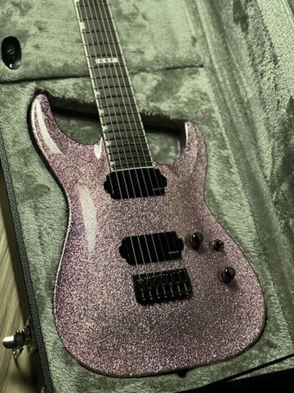 ESP E-II Horizon NT-7B Hipshot ใน Purple Sparkle 