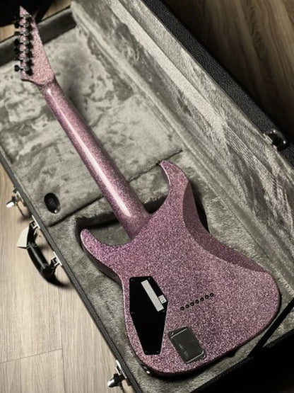 ESP E-II Horizon NT-7B Hipshot in Purple Sparkle