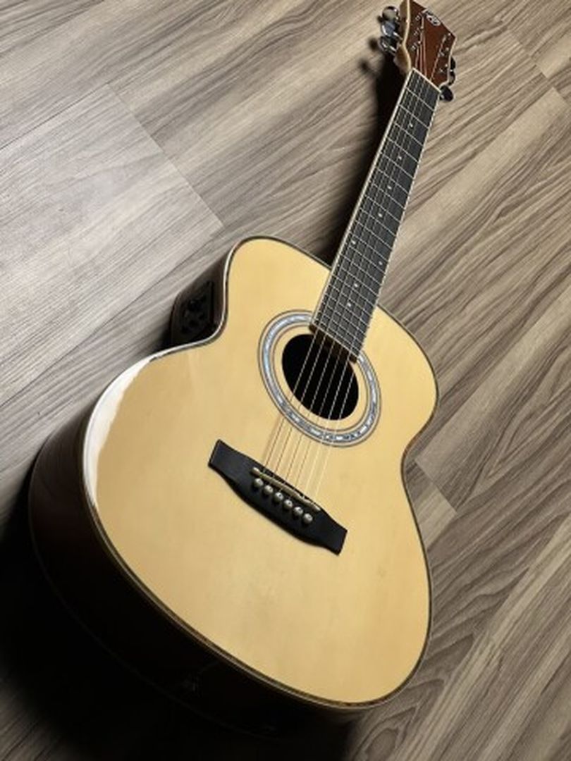 Chard GS 30 Acoustic Electric in Mahogany with Fishman ISYS+ Preamp