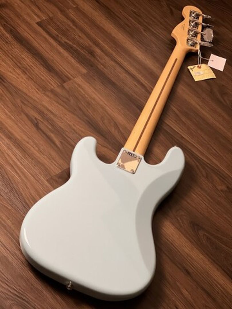 Fender FSR Collection Hybrid II Precision Bass Guitar with RW FB in Daphne Blue