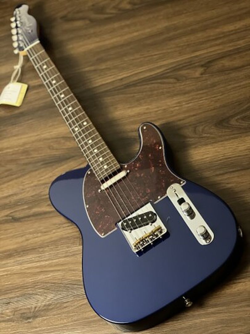 Fender FSR Collection Hybrid II Telecaster พร้อม RW FB สี Deep Ocean Metallic