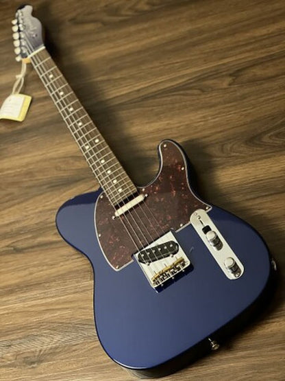 Fender FSR Collection Hybrid II Telecaster with RW FB in Deep Ocean Metallic