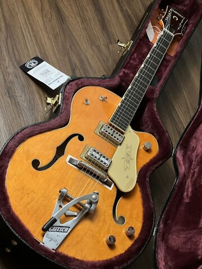 Gretsch G6120T-59 Vintage Select Chet Atkins Hollowbody w/Bigsby in Vintage Orange Stain