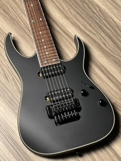 Ibanez RG7320EX-BKF กีตาร์ไฟฟ้า 7 สาย สีดำ Flat