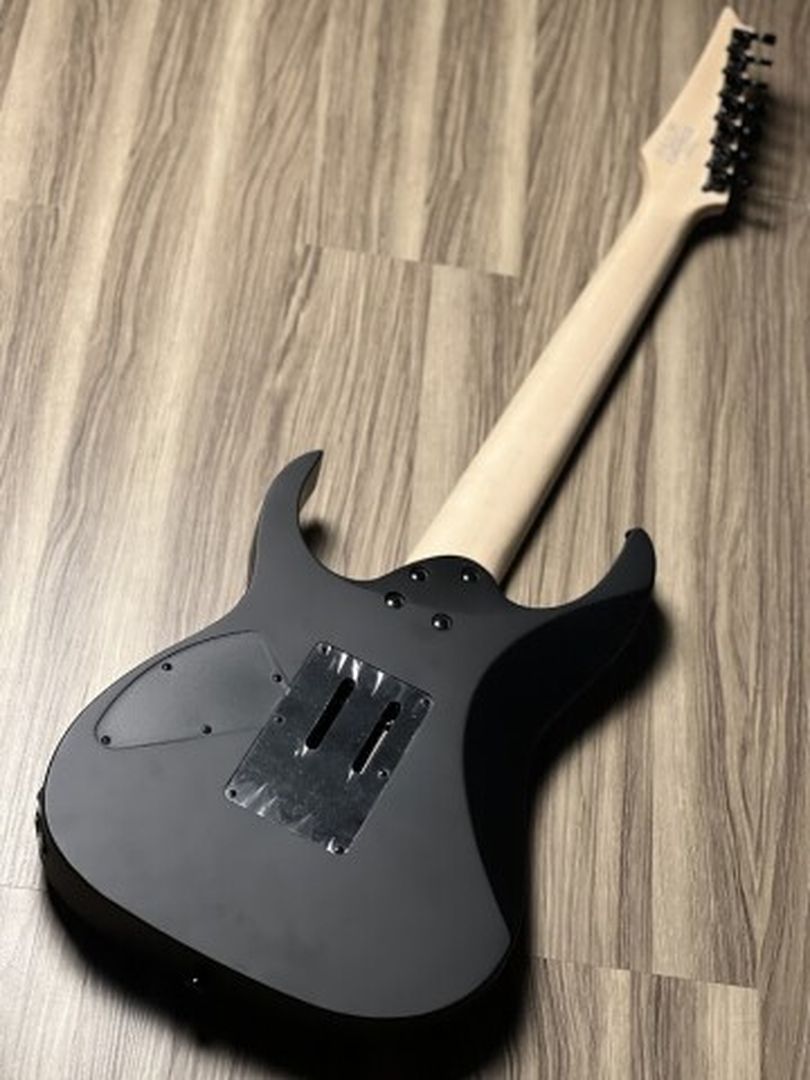 Ibanez RG7320EX-BKF 7-String Electric Guitar in Black Flat