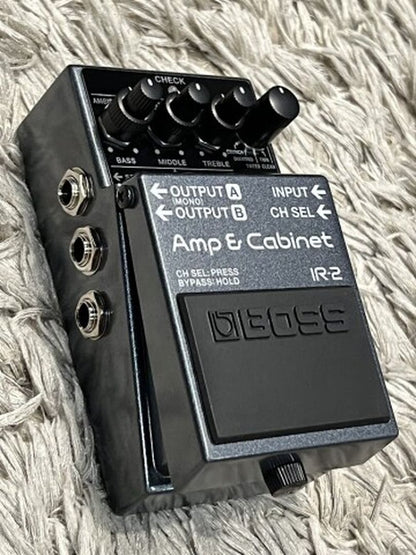 boss ir 2 amp and cabinet pedal Boss IR-2 Amp and Cabinet Simulator Pedal – nafiriguitar.com