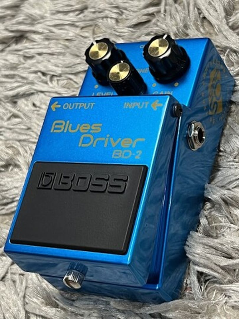 Boss BD-2 Blues Driver Pedal - 50th Anniversary BD-2-B50A