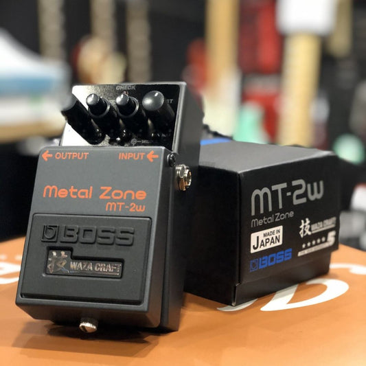 Boss MT-2W Waza Craft Metal Zone Distortion Pedal