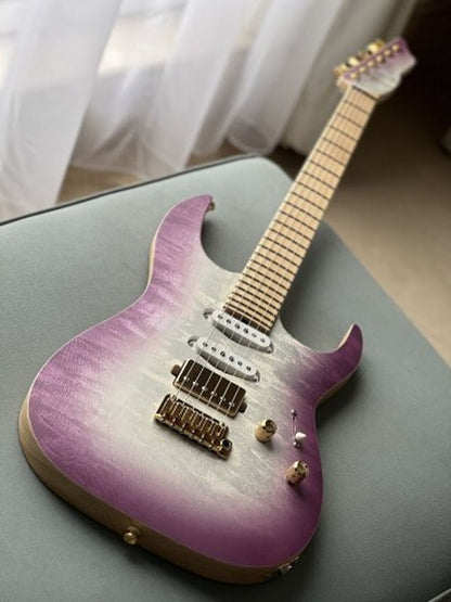 Saito S-624 SSH with Hard Maple and Gold Hardware in Kunzite 232421