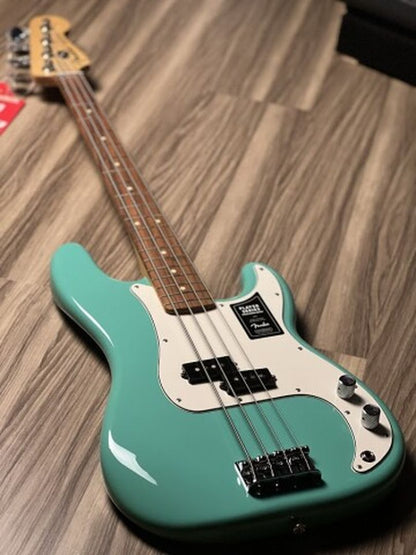 Fender Player Precision Bass with Pau Ferro FB in Sea Foam Green
