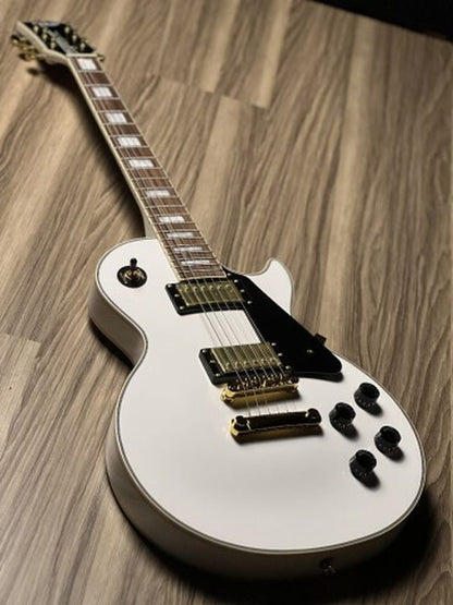 SQOE SELP300 in Alpine White with Gold Hardware