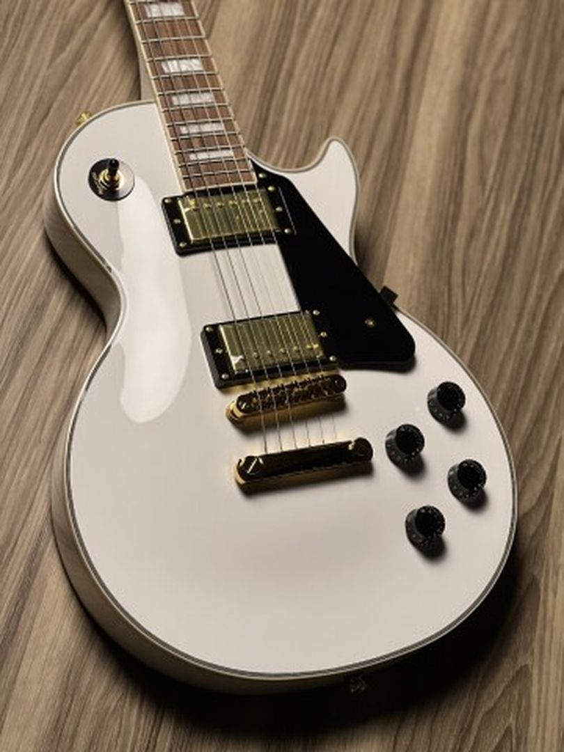 SQOE SELP300 in Alpine White with Gold Hardware