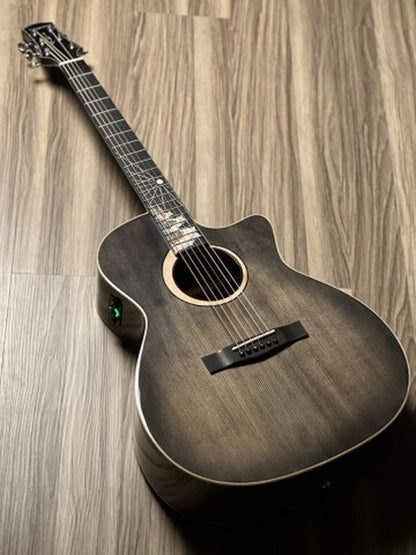 SQOE Spain SQ-PFZL-BK TransAcoustic พร้อมเอฟเฟกต์ใน Black Burst 