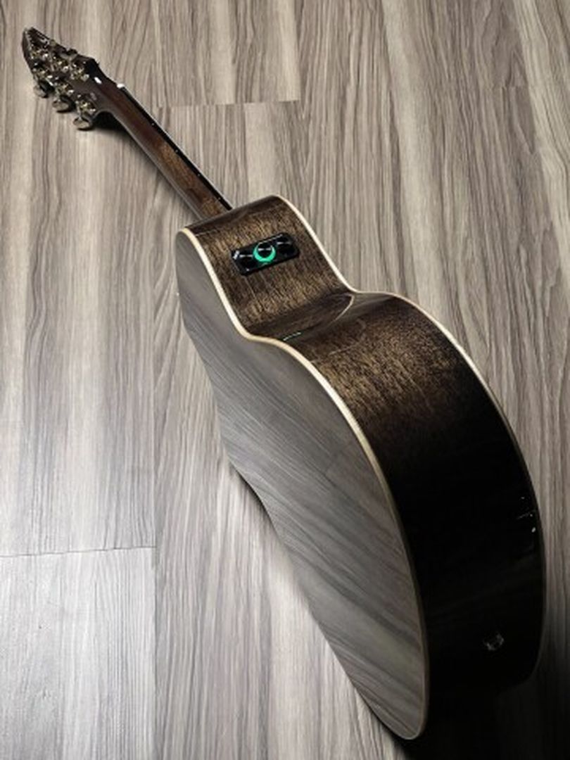 SQOE Spain SQ-PFZL-BK TransAcoustic พร้อมเอฟเฟกต์ใน Black Burst 