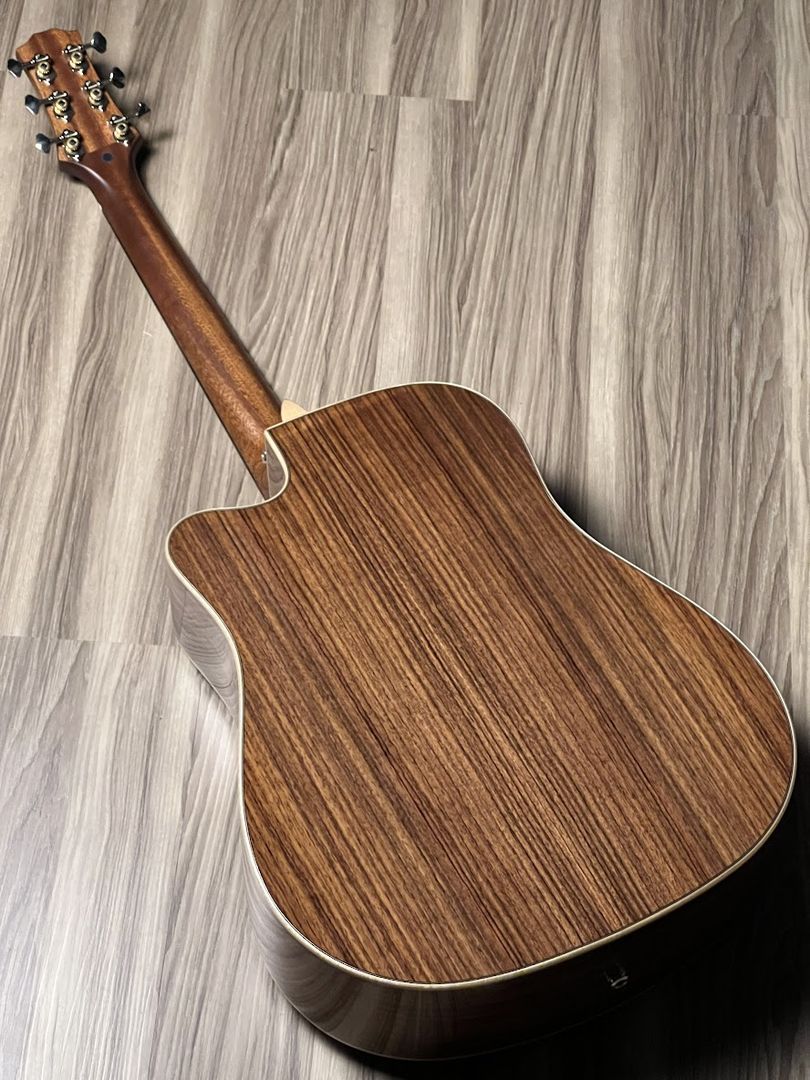 SQOE Spain SQ-PFZL-DC TransAcoustic with Effects in Natural Gloss Spruce/Rosewood