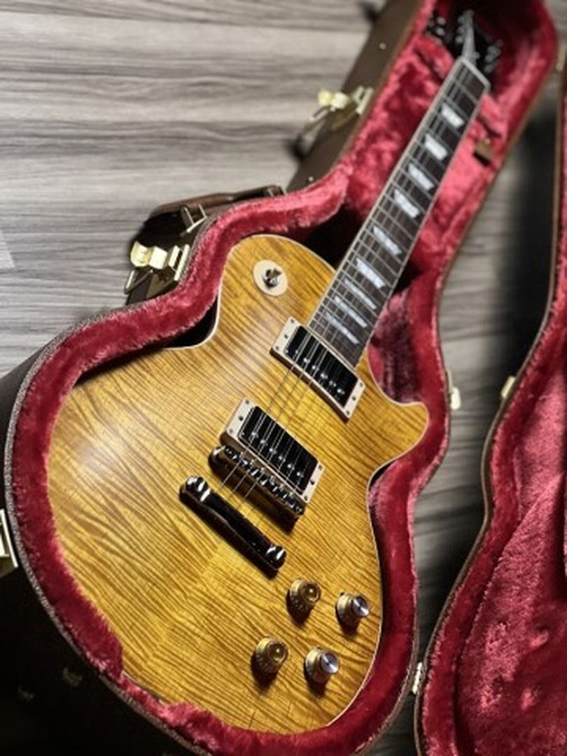 Gibson Les Paul Standard Kirk Hammett "Greeny" in Greeny Burst w/Case 214430154