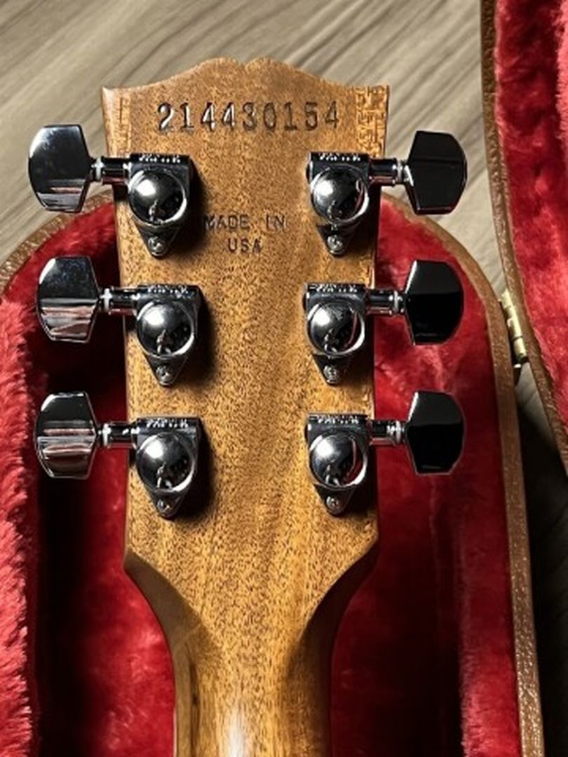 Gibson Les Paul Standard Kirk Hammett "Greeny" ใน Greeny Burst w/Case 214430154