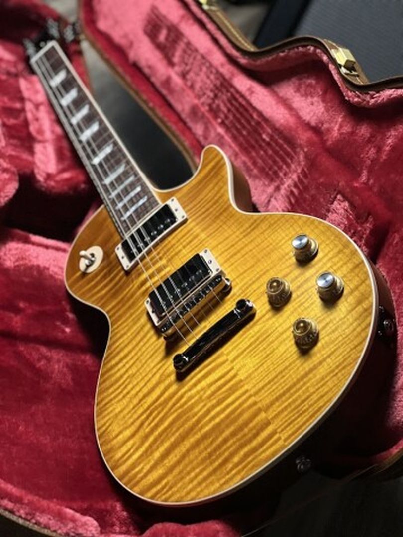 Gibson Les Paul Standard Kirk Hammett "Greeny" ใน Greeny Burst w/Case 217230228