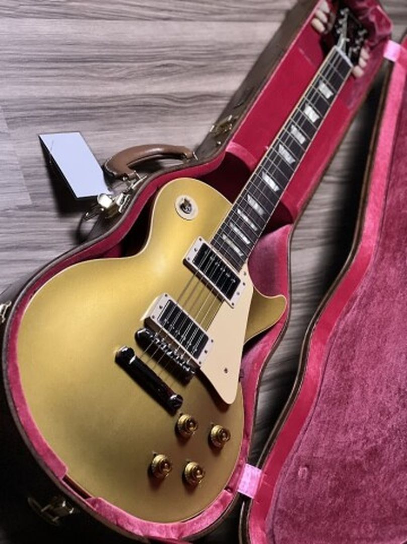 Gibson Custom Shop 57 Les Paul Standard Gold Top Gloss NH w/Case