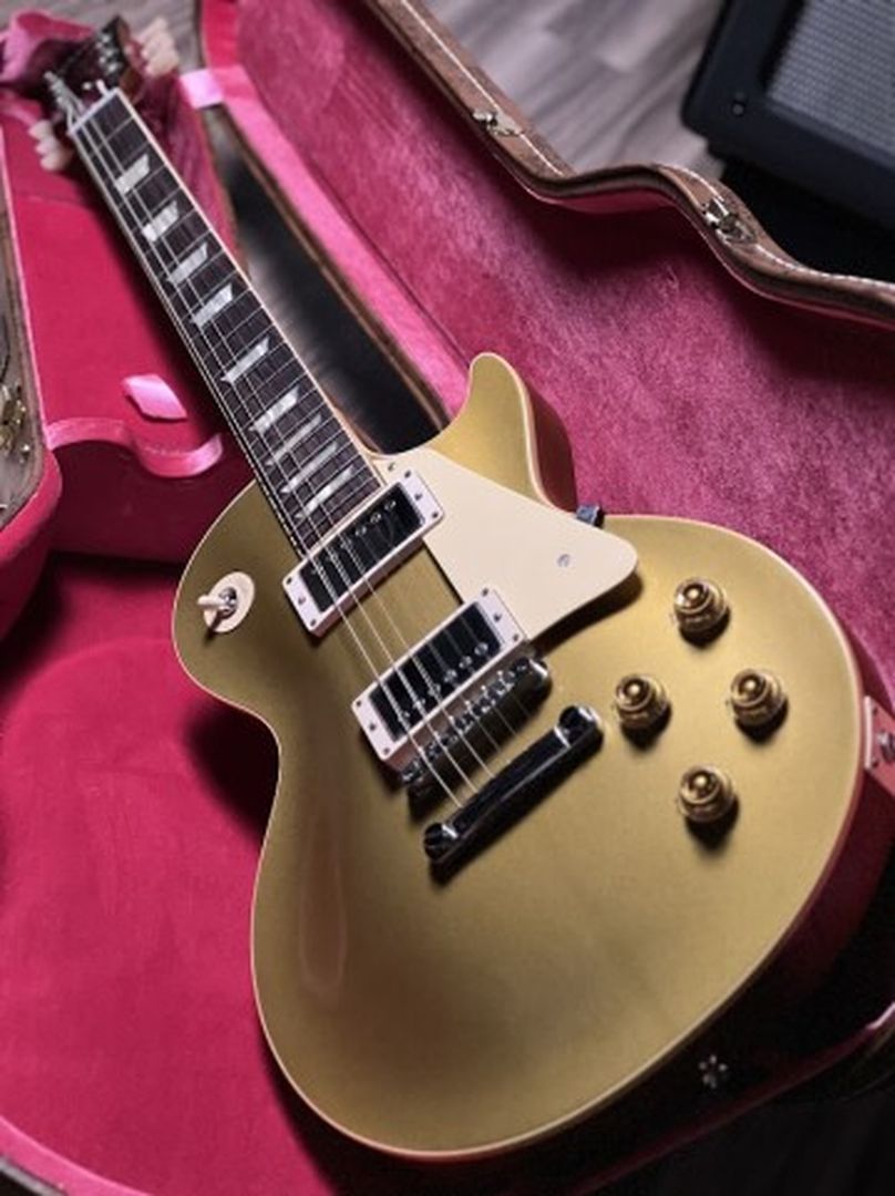 Gibson Custom Shop 57 Les Paul Standard Gold Top Gloss NH w/Case