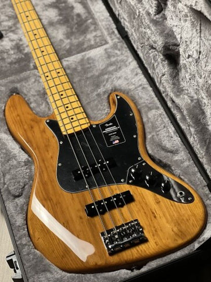 Fender American Professional II Jazz Bass with Maple FB in Roasted Pine