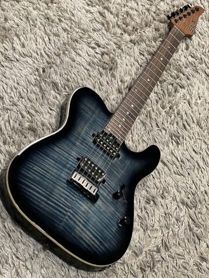 SLX Raven Modern 24 HH in Faded Blue Burst with Rosewood FB