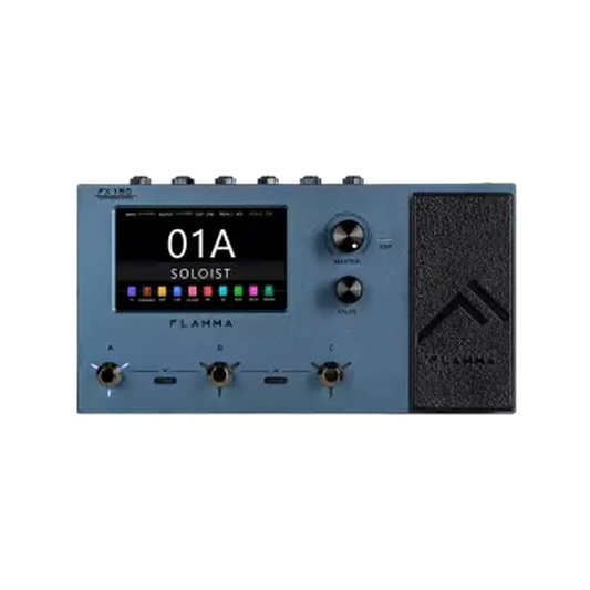 Flamma FX150 Guitar Multi Effects in Blue