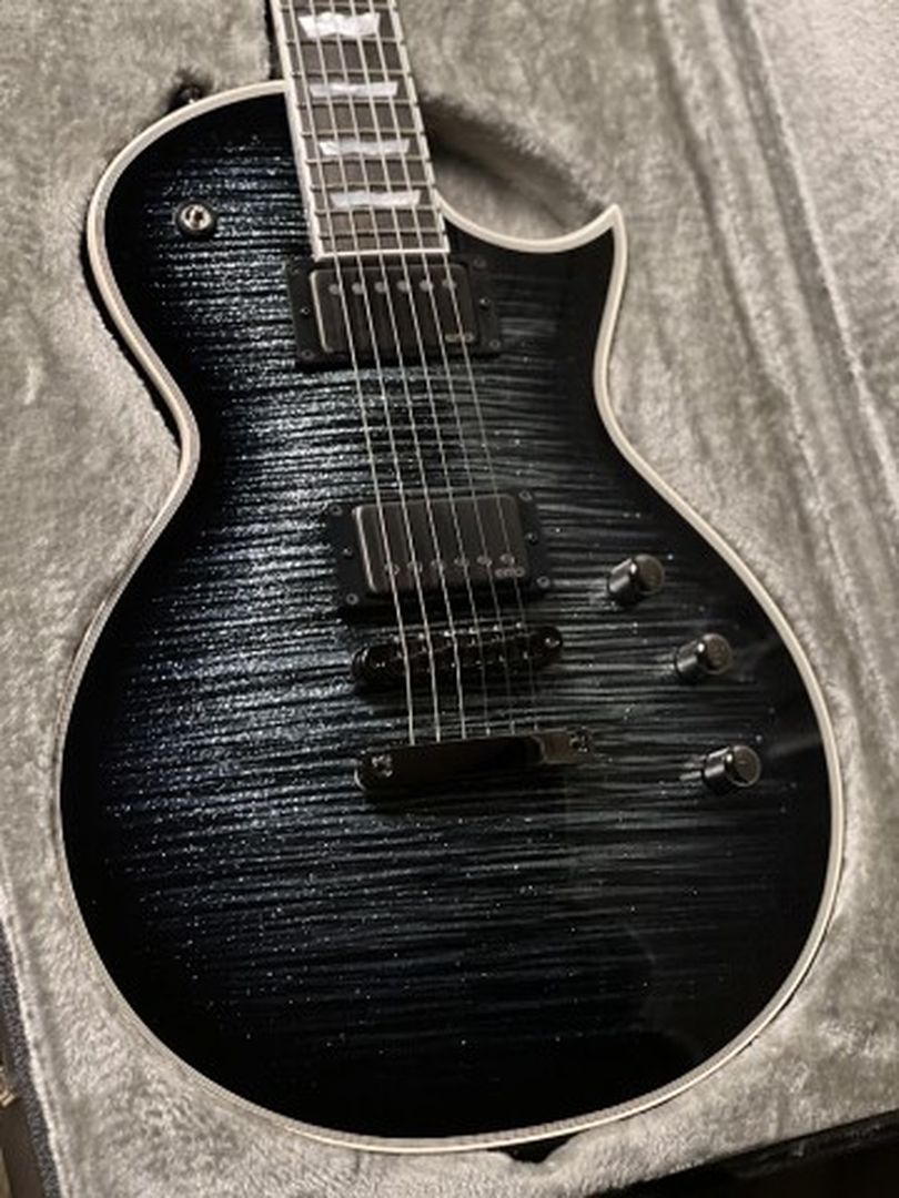 ESP Original Eclipse CTM DB in Glitter Storm Black