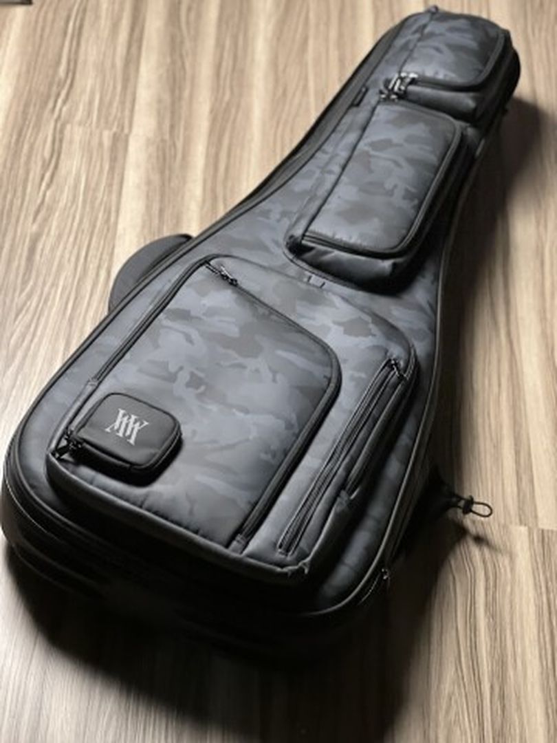 Moonwalk Stage EG1200 Premium Aerocase Gigbag for Guitar in Army Gray