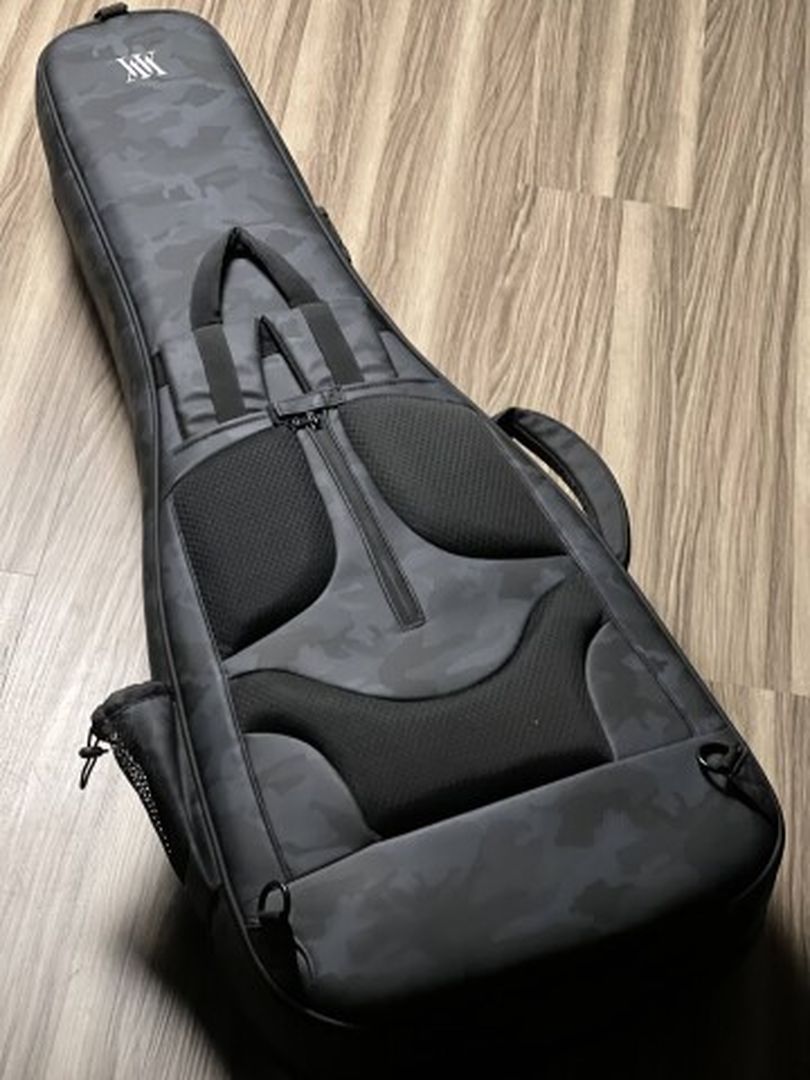 Moonwalk Stage EG1200 Premium Aerocase Gigbag for Guitar in Army Gray