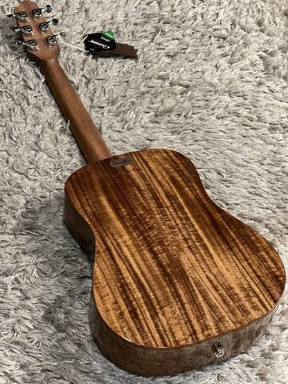 Covenant Traveller M3-E KOA Mini Dreadnought with Fishman Preamp