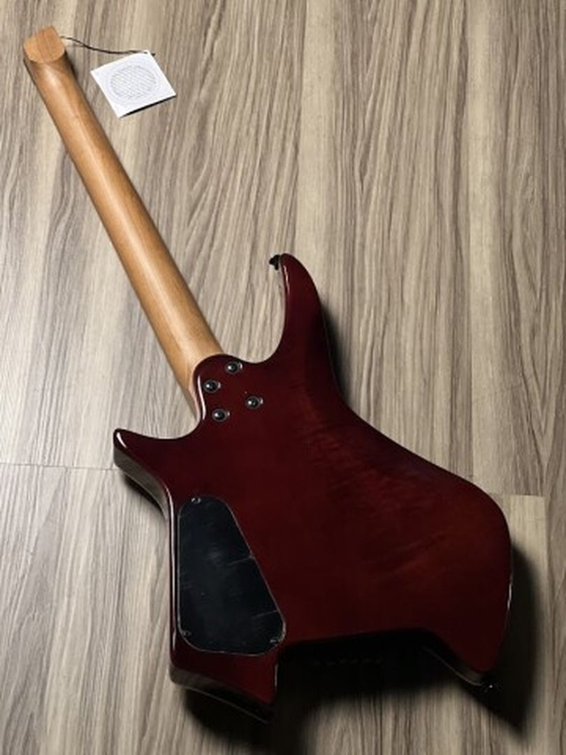 SQOE SEIB995 Headless Multiscale in Coffee Brown Gloss – nafiriguitar.com