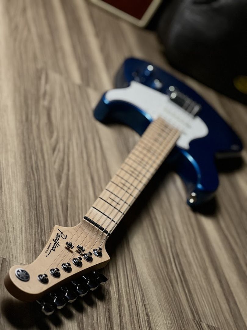 Yamaha Pacifica Standard Plus PACS+12M SB with Maple in Sparkle Blue