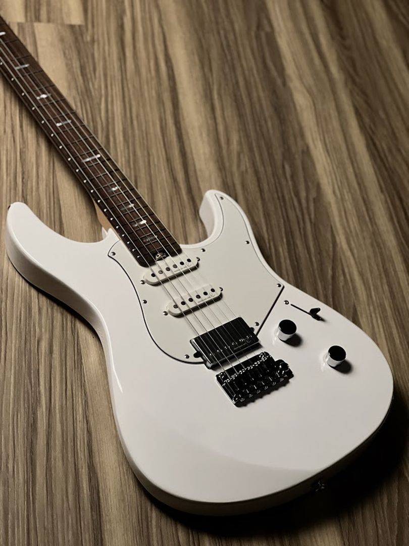 Yamaha Pacifica Standard Plus PACS+12 SWH with Rosewood in Shell