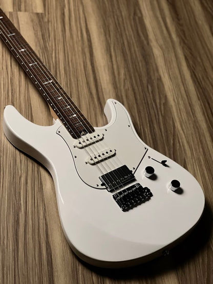 Yamaha Pacifica Standard Plus PACS+12 SWH with Rosewood in Shell White