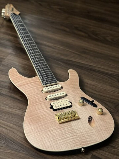 Ibanez SEW761FM-NTF Electric Guitar in Natural Flat