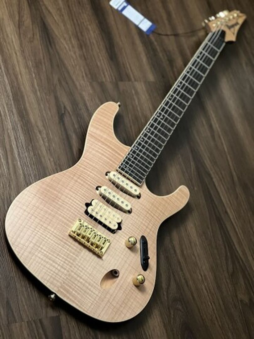 Ibanez SEW761FM-NTF Electric Guitar in Natural Flat