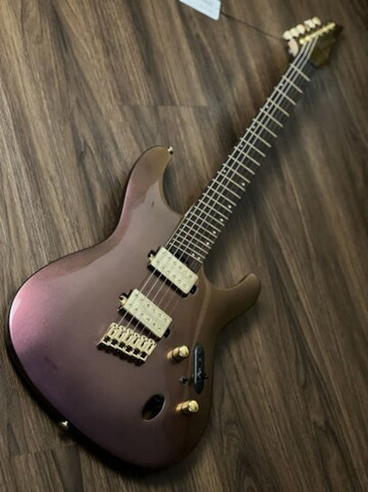 Ibanez SML721-RGC Electric Guitar in Rose Gold Chameleon