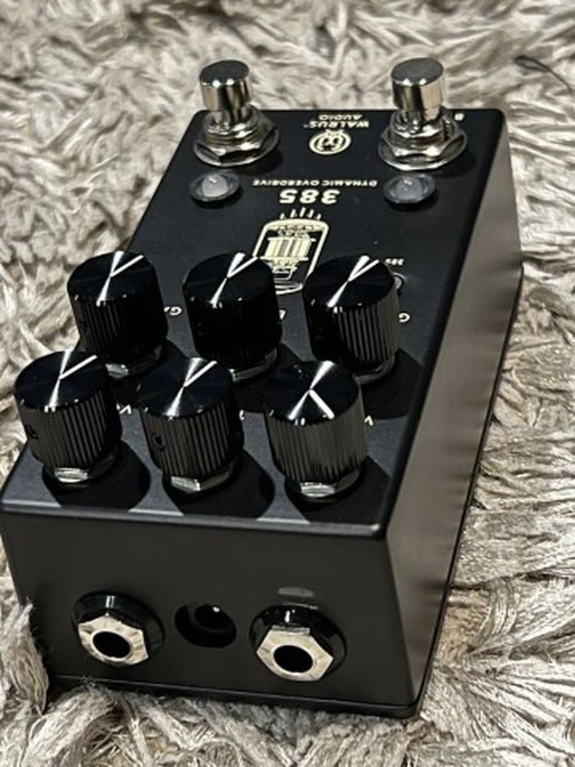 Walrus Audio 385 Overdrive MKII เอฟเฟ็กต์กีตาร์เหยียบสีดำ