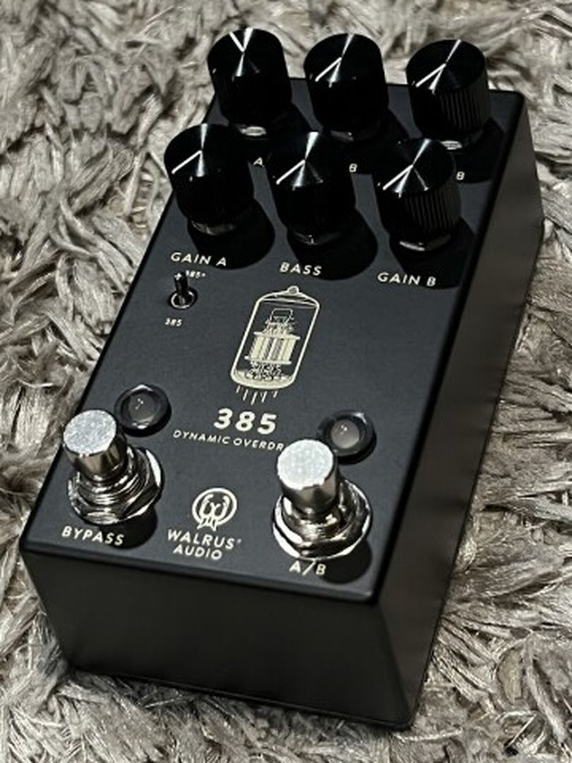 Walrus Audio 385 Overdrive MKII Guitar Effects Pedal in Black