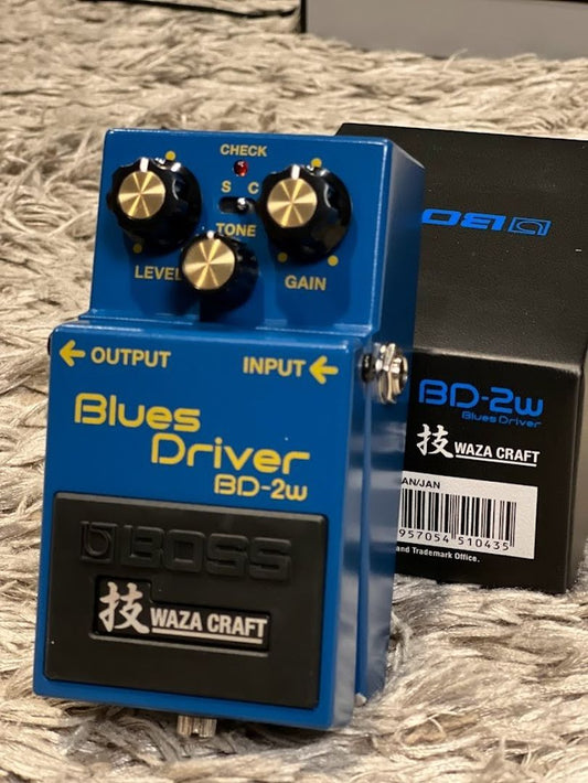 Boss BD-2W Blues Driver Waza Craft Pedal