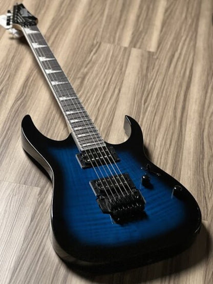 Ibanez GRG320FA-TBS Electric Guitar in Transparent Blue Sunburst