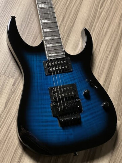 Ibanez GRG320FA-TBS Electric Guitar in Transparent Blue Sunburst